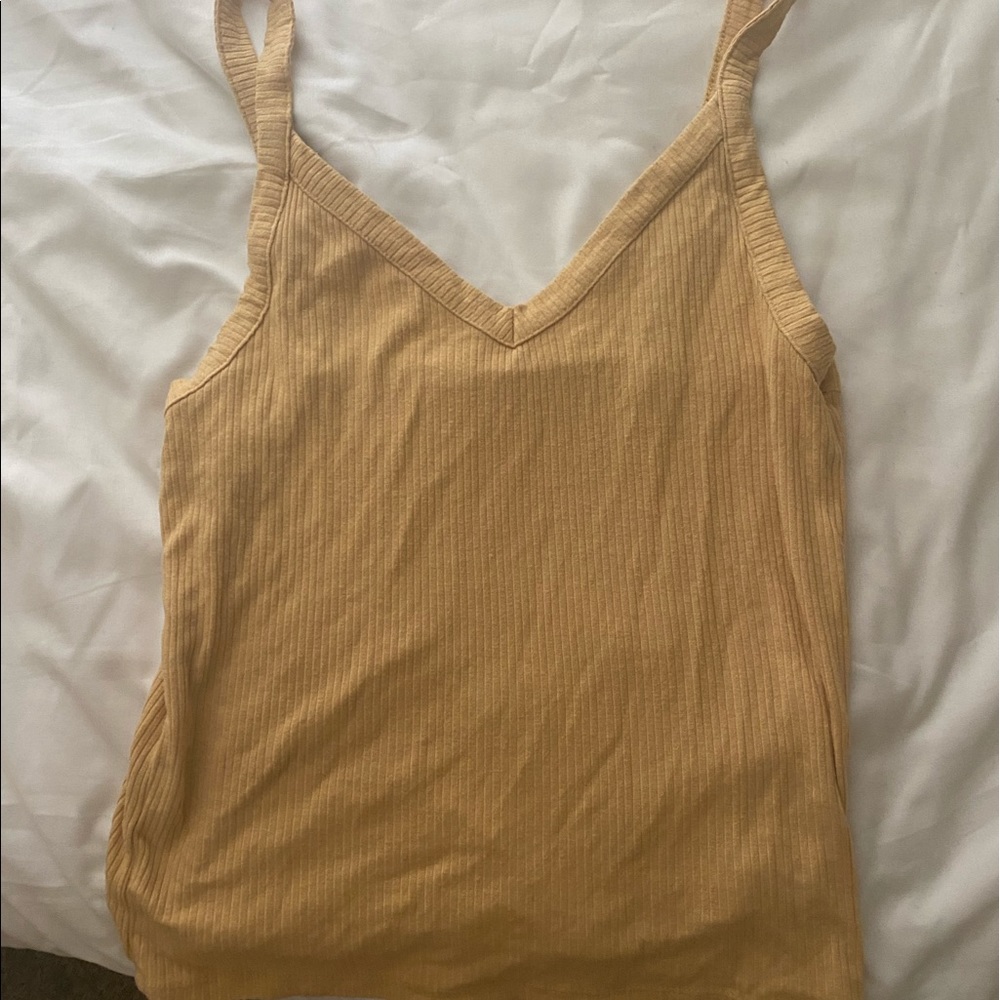 Yellow American Eagle tank top